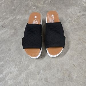 Nurture by Lamaze Black Quilted Clogs